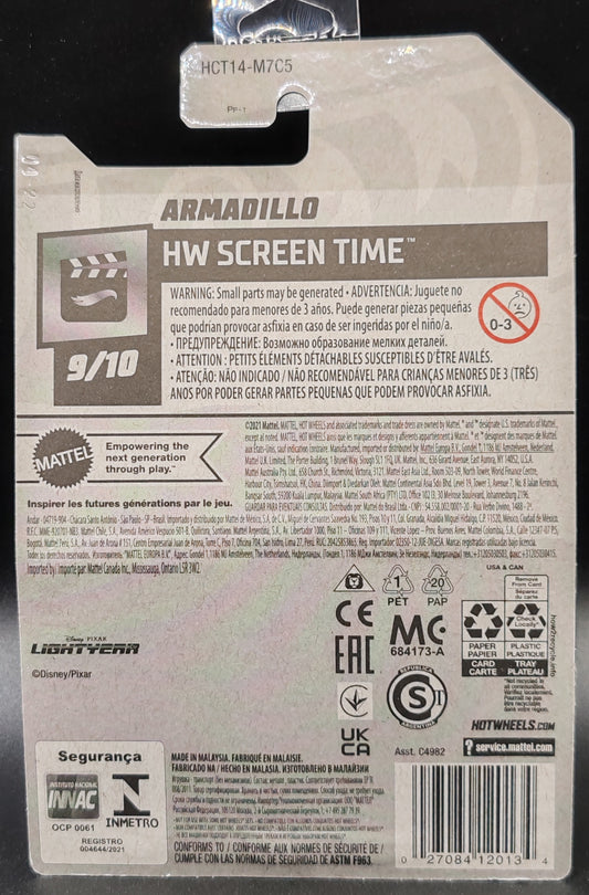 HOT WHEELS ARMADILLO HW SCREEN TIME 9/10 179/250