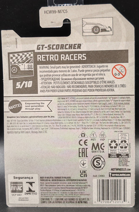 HOT WHEELS GT-SCORCHER RETRO RACERS 5/10 59/250