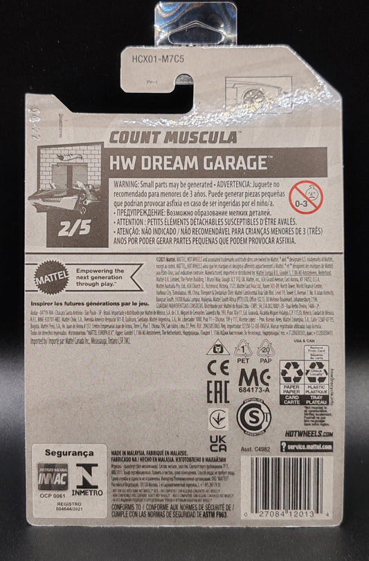 HOT WHEELS COUNT MUSCULA HW DREAM GARAGE 2/5 83/250