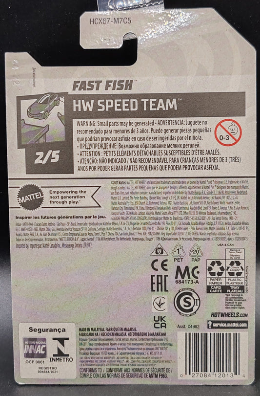 HOT WHEELS FAST FISH HW SPEED TEAM 2/5 47/250