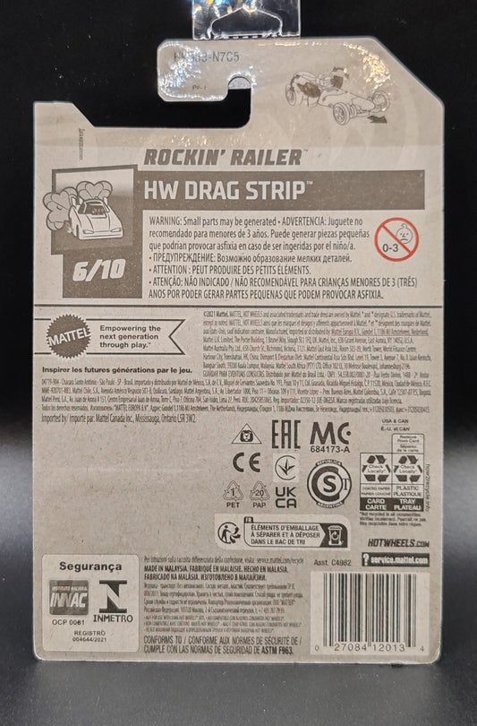 HOT WHEELS ROCKIN RAILER HW DRAG STRIP 6/10 171/250