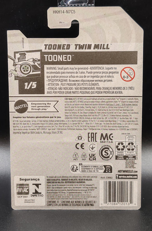 HOT WHEELS TOONED TWIN MILL TOONED 1/5 170/250