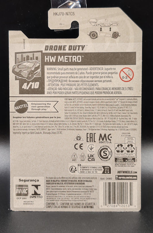 HOT WHEELS DRONE DUTY HW METRO 4/10 102/250