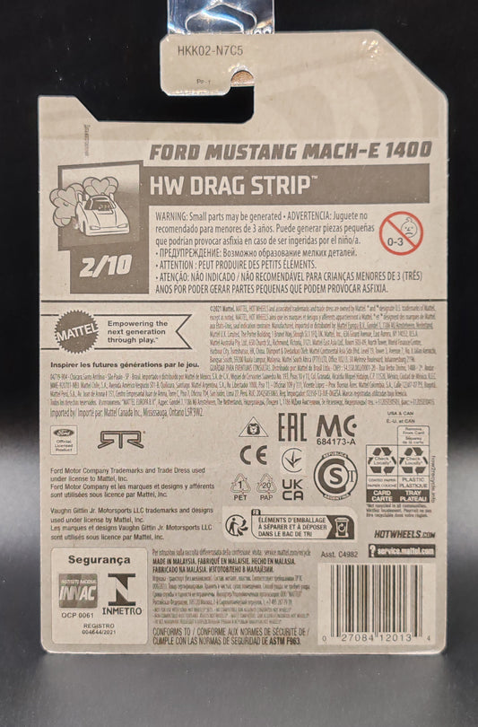HOT WHEELS FORD MUSTANG MACH-E 1400 HW DRAG STRIP 2/10 81/250