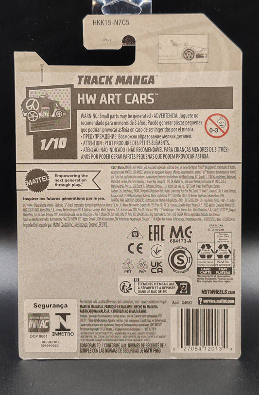 HOT WHEELS TRACK MANGA HW ART CARS 1/10 15/250