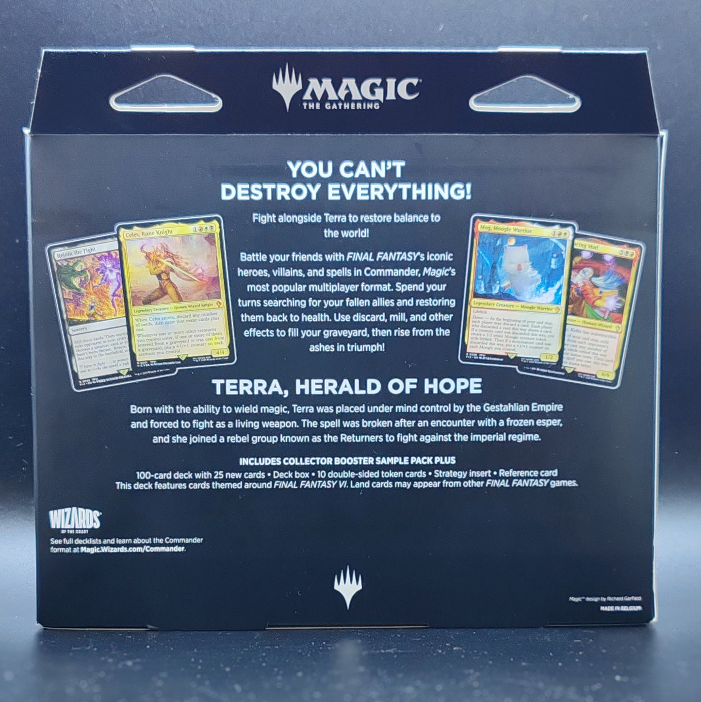 Magic The Gathering: Final Fantasy Commander Deck Revival Trance Terra Herald of Hope