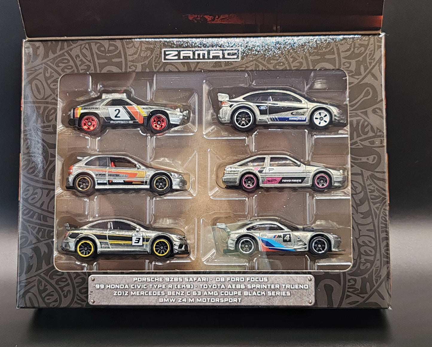 Hot Wheels Silver Series Zamac Set of 6