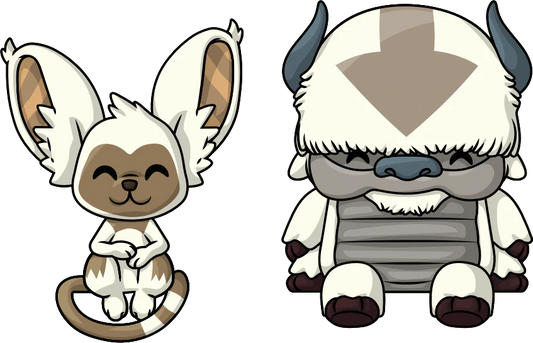 YouTooz - Avatar the Last Air Bender: Appa & Momo Monitor Buddiez