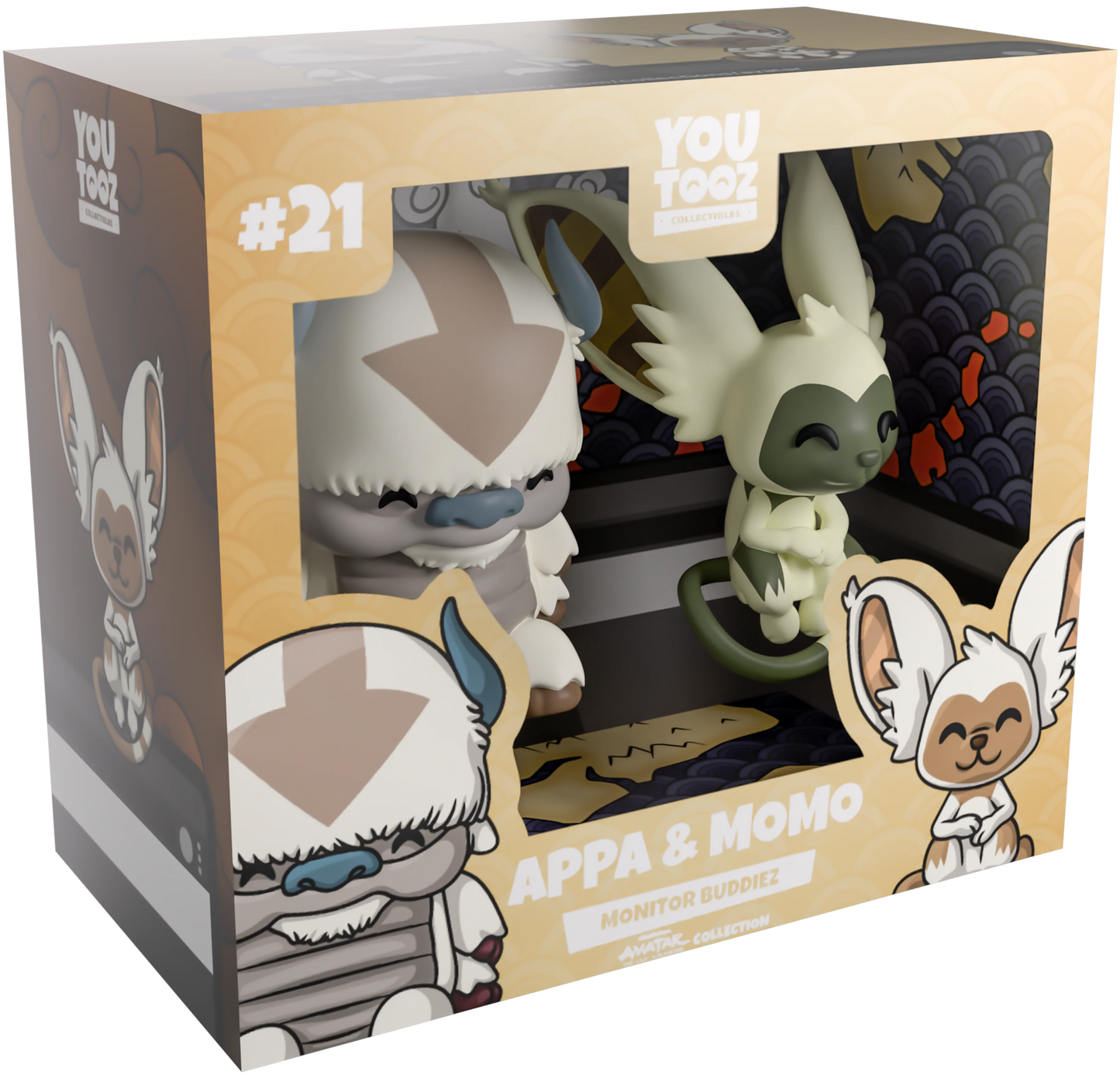 YouTooz - Avatar the Last Air Bender: Appa & Momo Monitor Buddiez