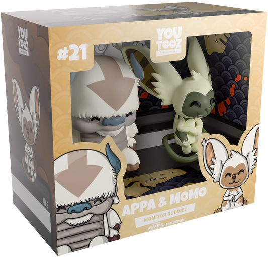 YouTooz - Avatar the Last Air Bender: Appa & Momo Monitor Buddiez