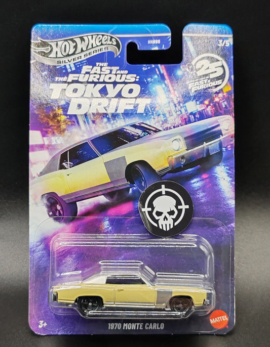 HOT WHEELS THE FAST AND THE FURIOUS TOKYO DRIFT 1970 MONTE CARLO  3/5
