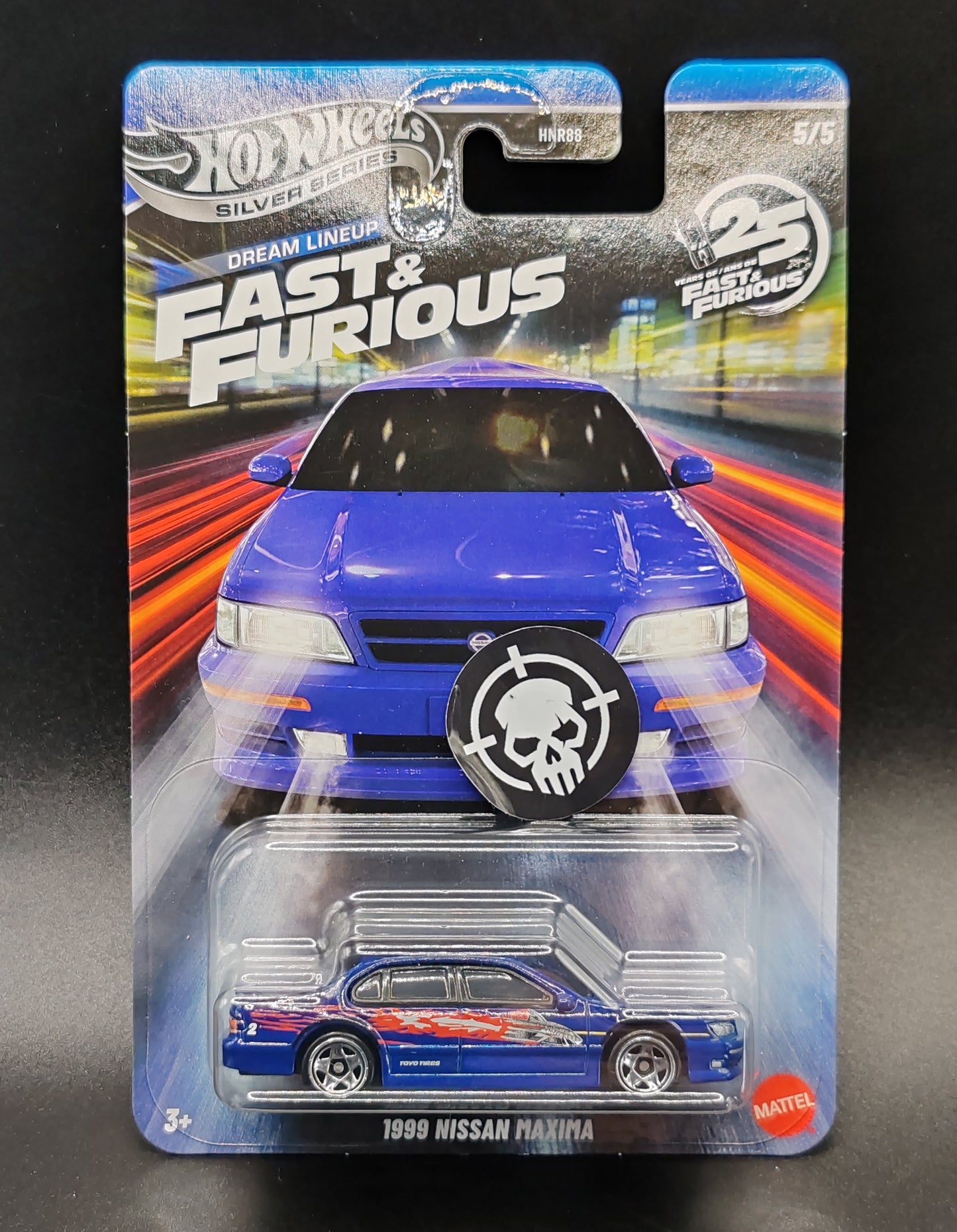 HOT WHEELS DREAM LINEUP FAST AND FURIOUS 1999 NISSAN MAXIMA 5/5