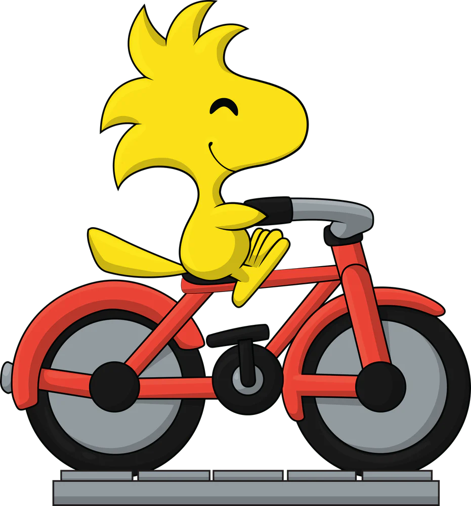 Youtooz - Peanuts: Woodstock On A Bike