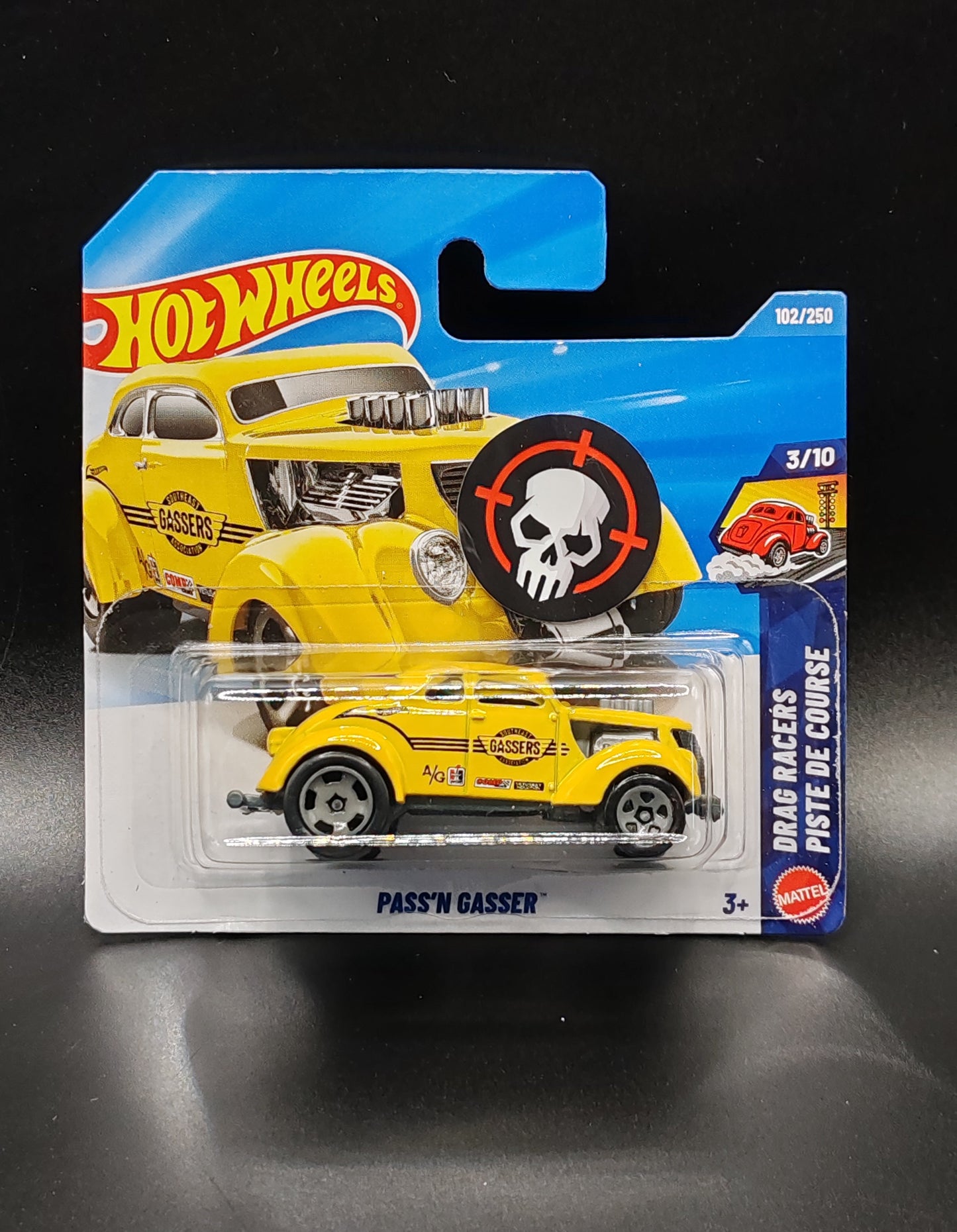 HOT WHEELS PASS N GASSER DRAG RACERS 3/10 102/250