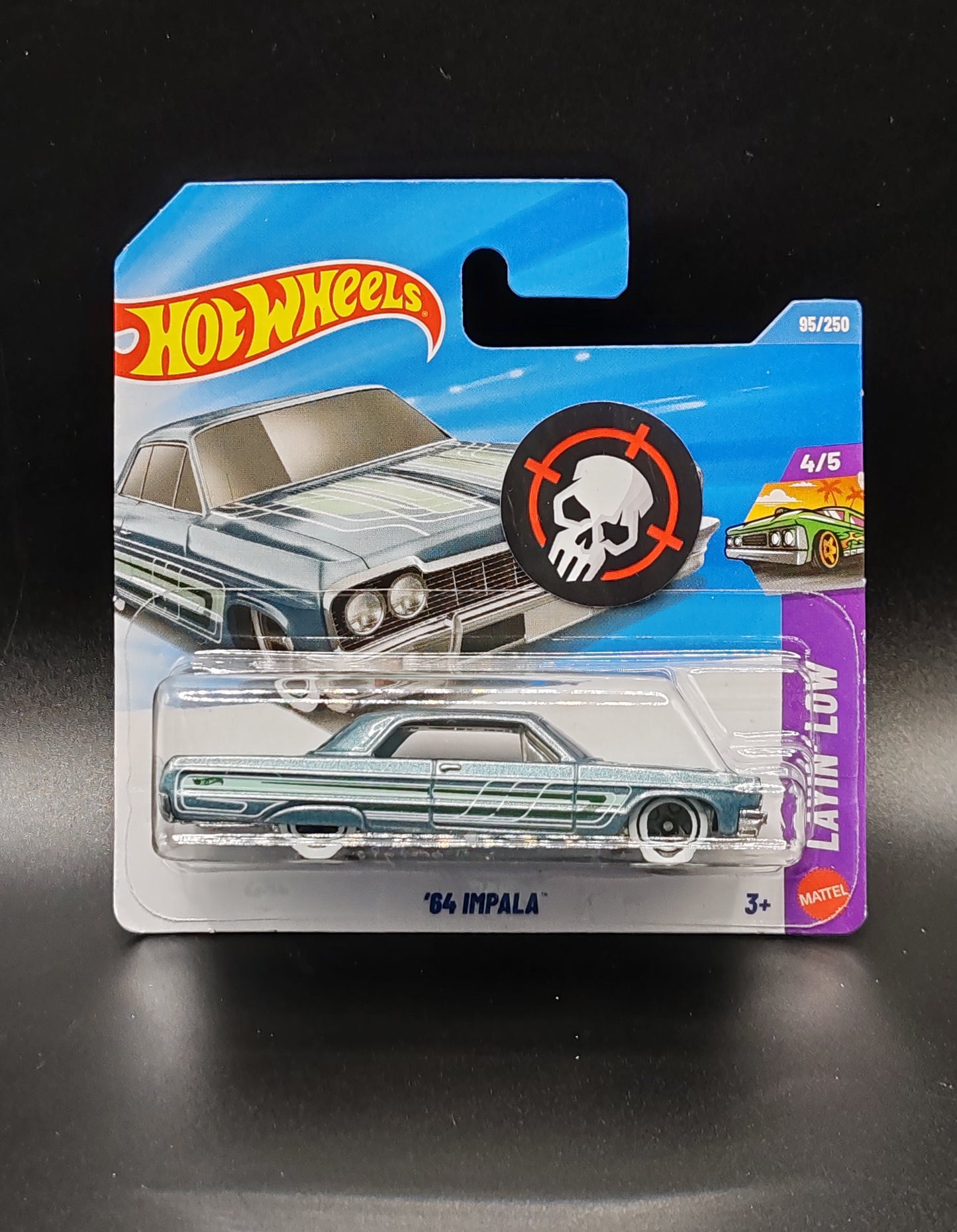 HOT WHEELS 64 IMPALA LAYIN LOW 4/5 95/250