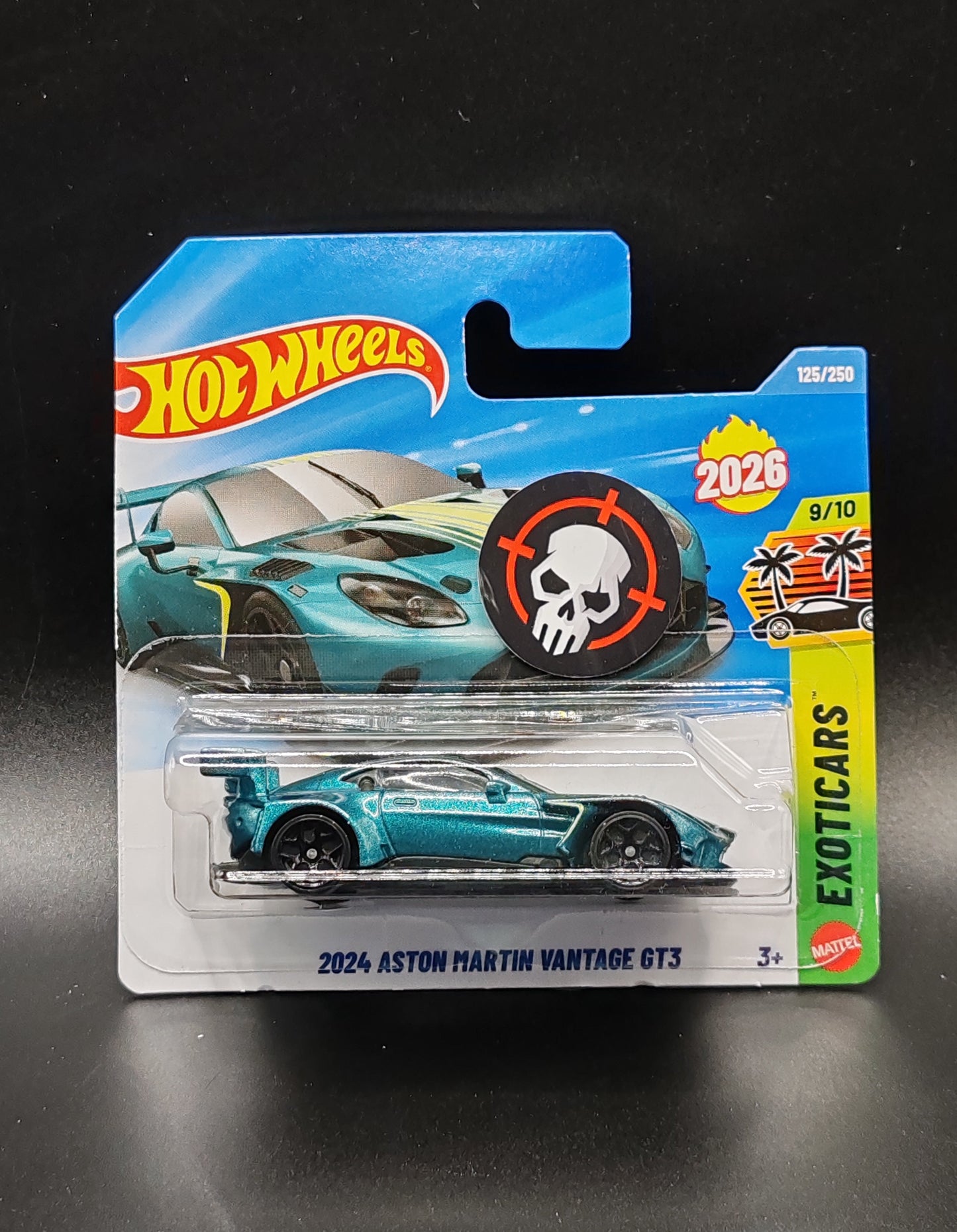HOT WHEELS 2024 ASTON MARTIN VANTAGE GT3 EXOTICARS 9/10 125/250