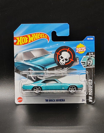 HOT WHEELS 66 BUICK RIVIERA HW MODIFIED 2/5 50/250