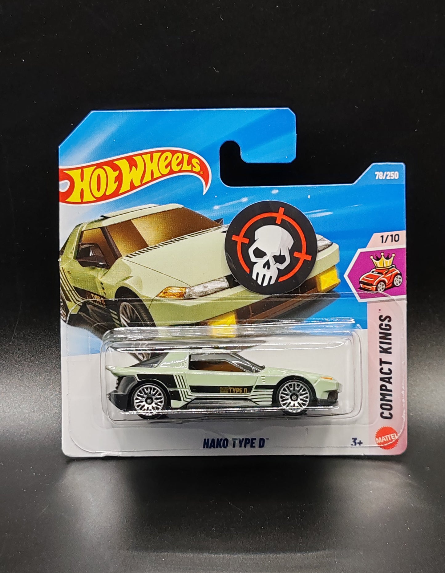 HOT WHEELS HAKO TYPE D COMPACT KINGS 1/10 78/250