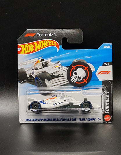 HOT WHEELS VISA CASH APP RACING BULLS FORMULA ONE FORMULA 1 2/5 68/250