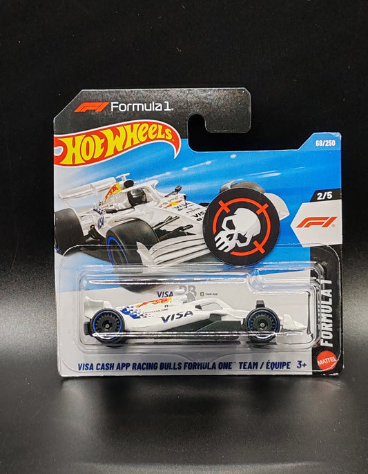 HOT WHEELS VISA CASH APP RACING BULLS FORMULA ONE FORMULA 1 2/5 68/250