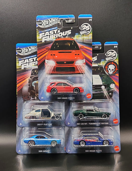 HOT WHEELS DREAM LINEUP FAST AND FURIOUS SET