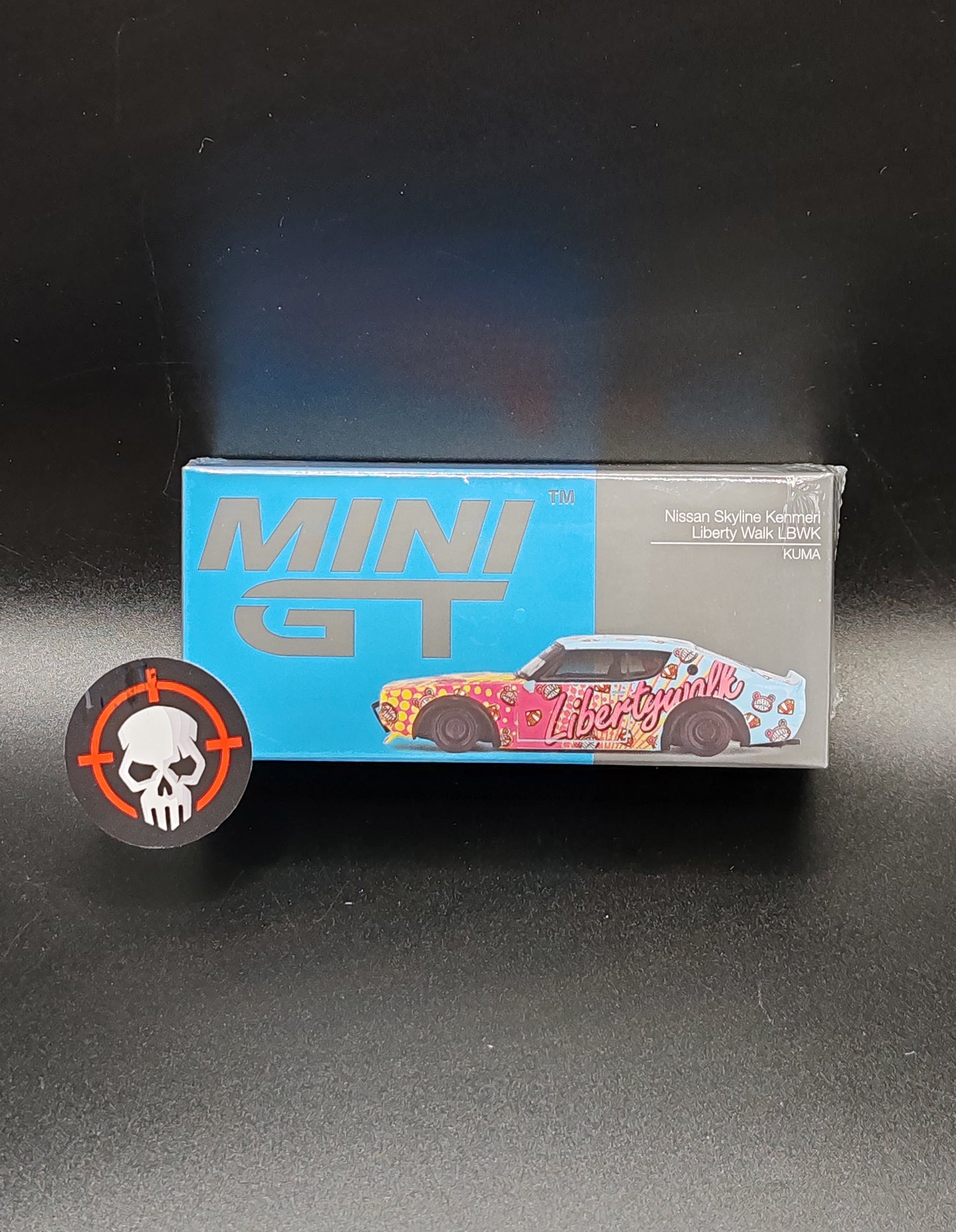 MINI GT NISSAN SKYLINE KENMERI LIBERTY WALK LBWK KUMA 698