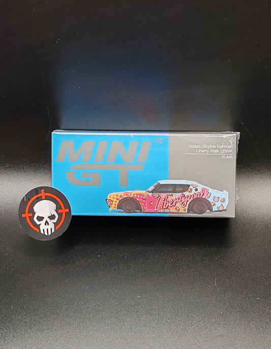 MINI GT NISSAN SKYLINE KENMERI LIBERTY WALK LBWK KUMA 698