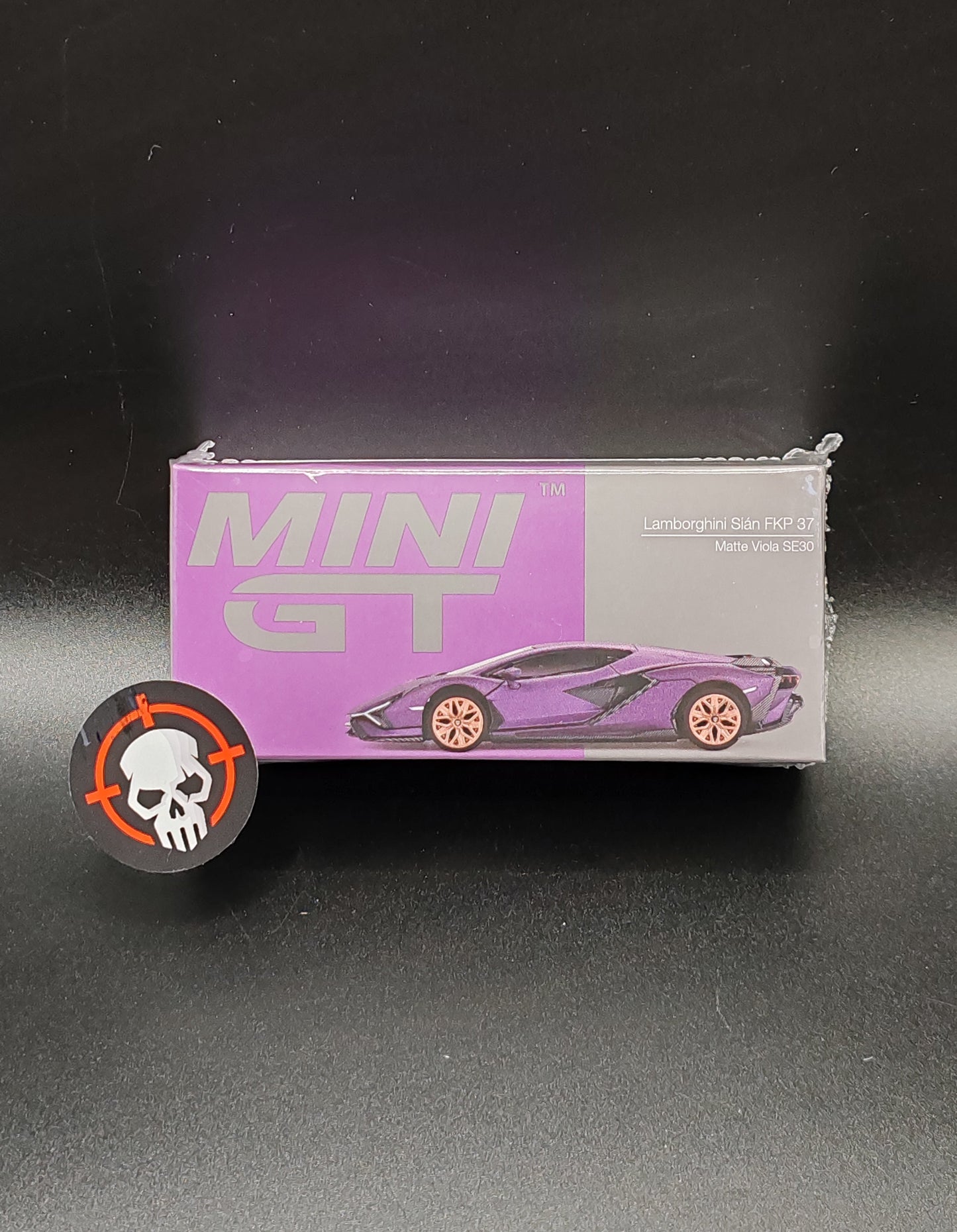 MINI GT LAMBORGHINI SIAN FKP 37 MATTE VIOLA SE30 588