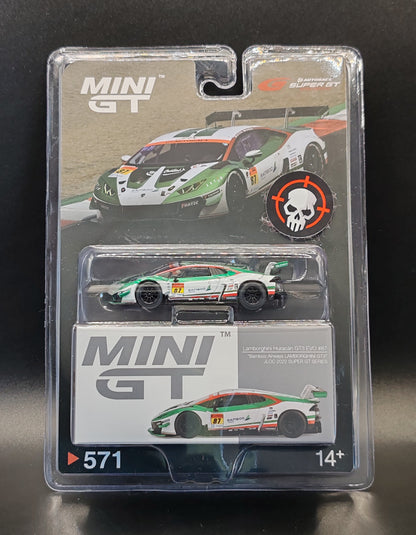 MINI GT LAMBORGHINI HURACAN GT3 EVO #87 BAMBOO AIRWAYS LAMBORGHINI GT3 JLOC 2022 SUPER GT SERIES