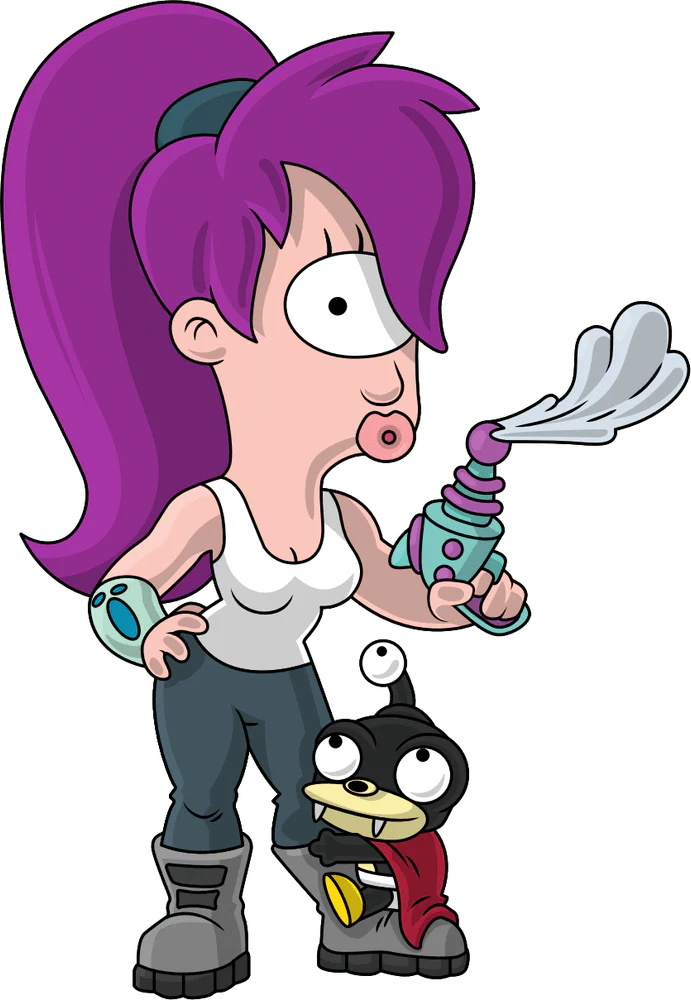 Youtooz Leela & Nibbler - Futurama
