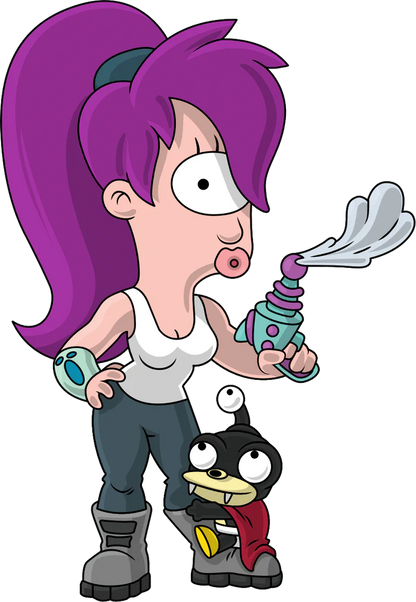 Youtooz Leela & Nibbler - Futurama