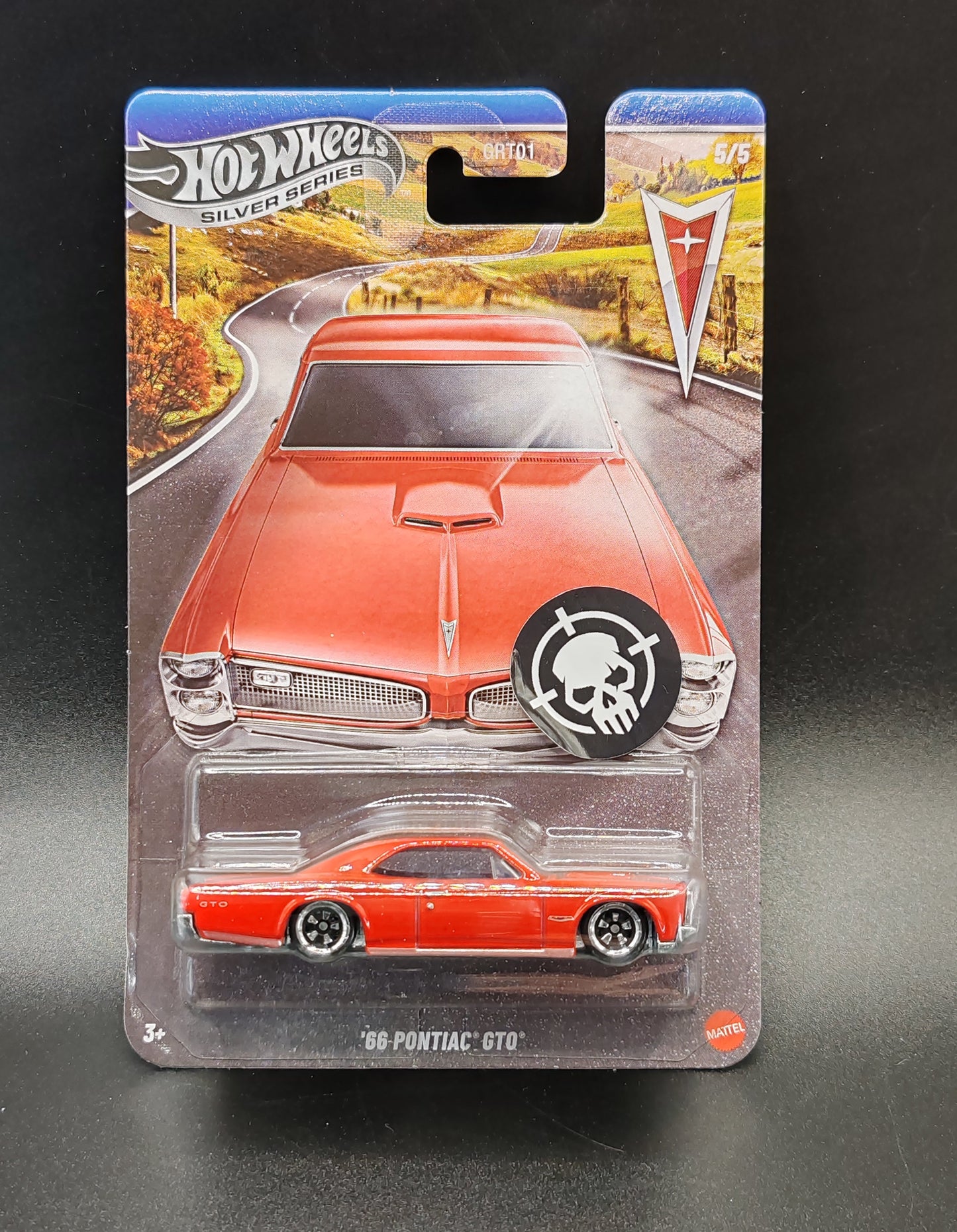 HOT WHEELS SILVER SERIES 66 PONTIAC GTO 5/5