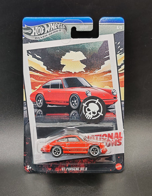 HOT WHEELS NATIONAL ICONS 67 PORSCHE 911 R 5/5