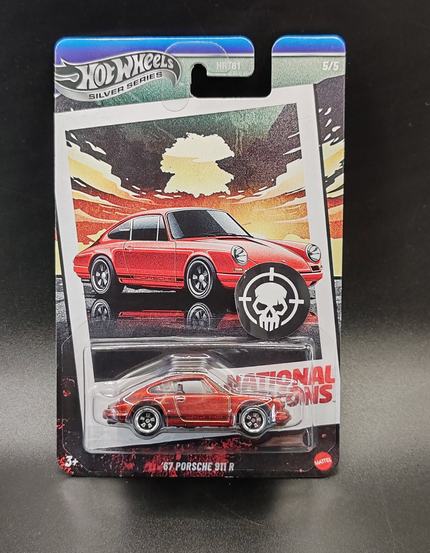 HOT WHEELS NATIONAL ICONS 67 PORSCHE 911 R  *