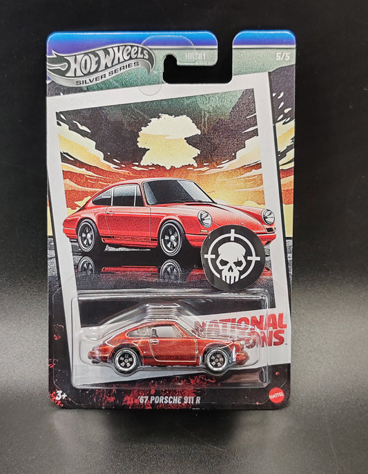 HOT WHEELS NATIONAL ICONS 67 PORSCHE 911 R  *