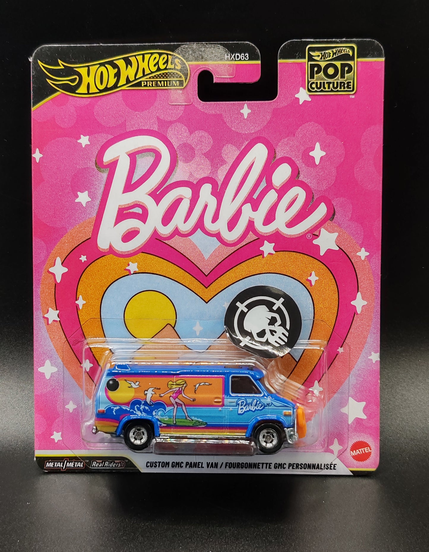HOT WHEELS PREMIUM POP CULTURE BARBI CUSTOM GMC PANEL VAN