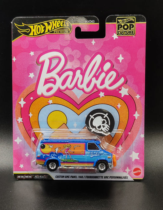 HOT WHEELS PREMIUM POP CULTURE BARBI CUSTOM GMC PANEL VAN