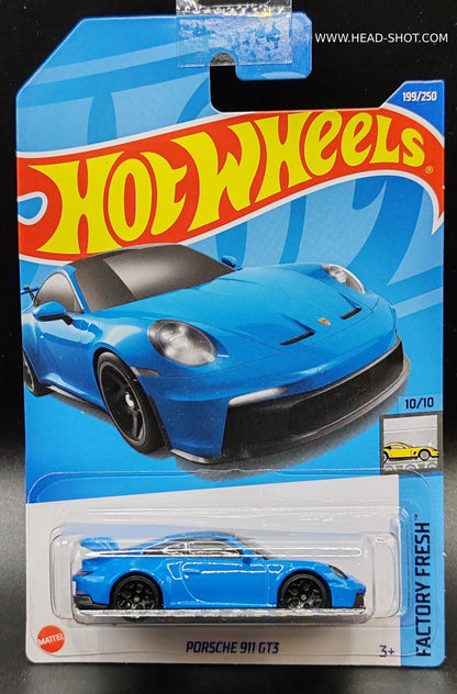 HOT WHEELS PORSCHE 911 GT3 FACTORY FRESH 10/10 199/250