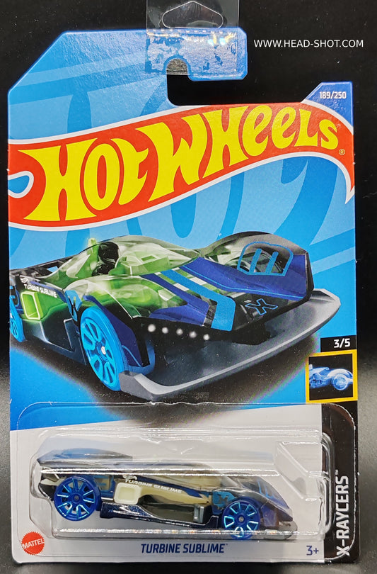 HOT WHEELS TURBINE SUBLIME X-RAYCERS 3/5 189/250