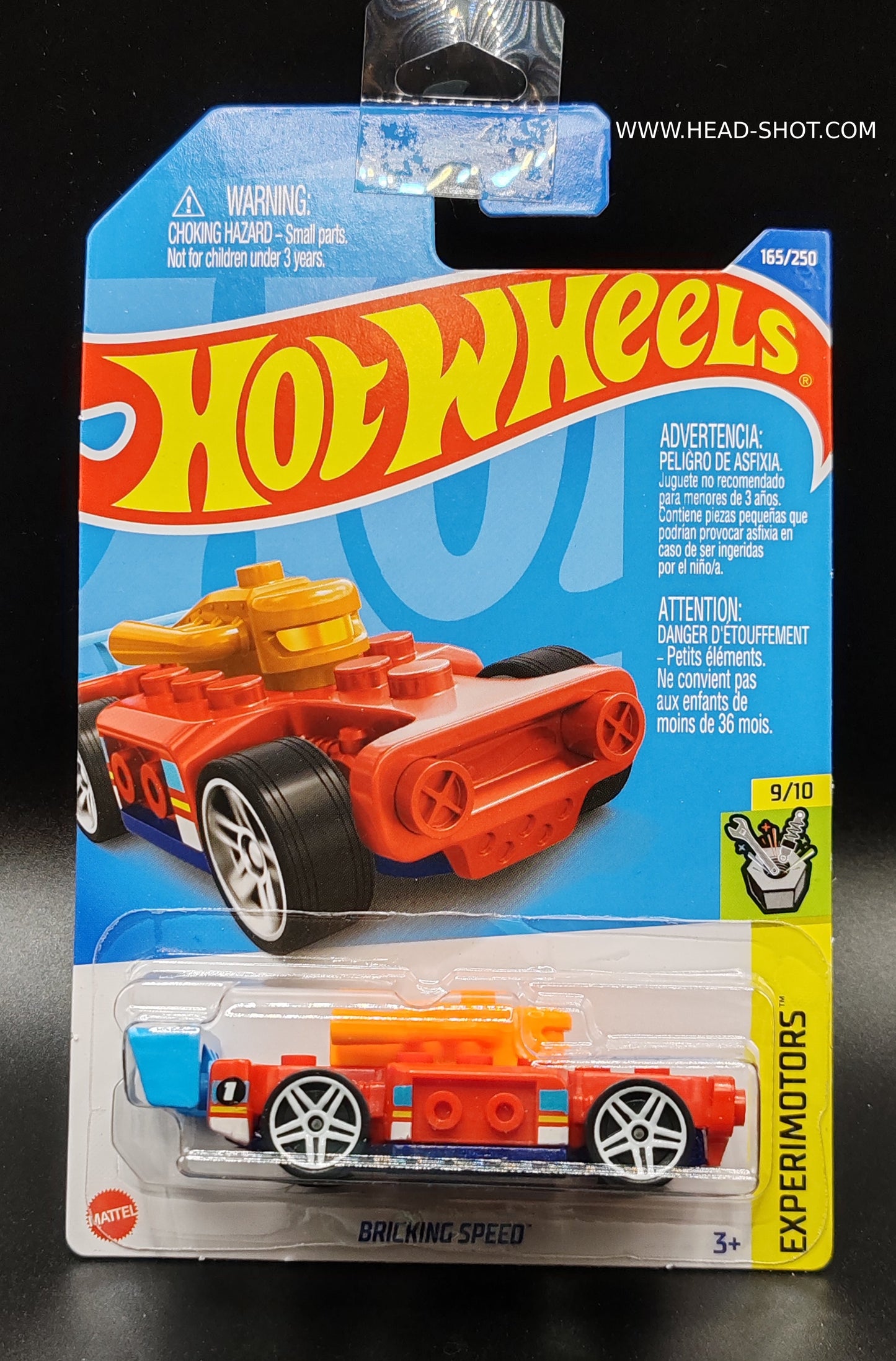 HOT WHEELS BRICKING SPEED EXPERIMOTORS 9/10 165/250