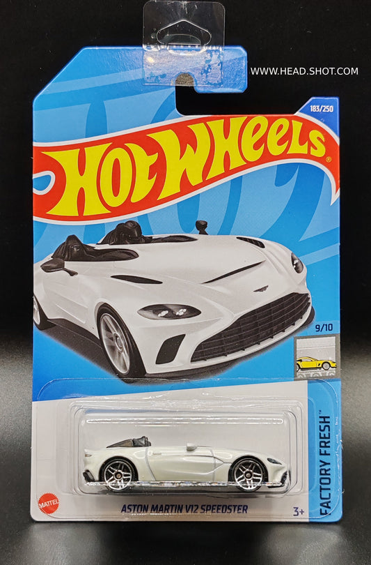 HOT WHEELS ASTON MARTIN V12 SPEEDSTER FACTORY FRESH 9/10 183/250