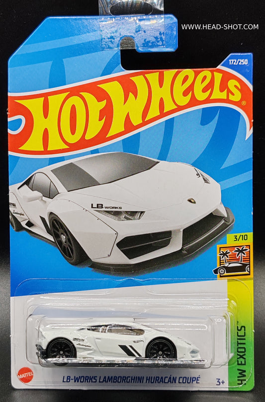 HOT WHEELS LB-WORKS LAMBORGHINI HURACAN COUPE HW EXOTICS 3/10 172/250