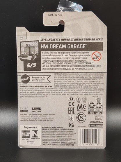 HOT WHEELS LB-SILHOUETTE WORKS GT NISSAN 35GT- RR VER.2 HW DREAM GARAGE 5/5 154/250