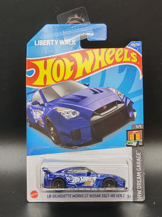 HOT WHEELS LB-SILHOUETTE WORKS GT NISSAN 35GT- RR VER.2 HW DREAM GARAGE 5/5 154/250