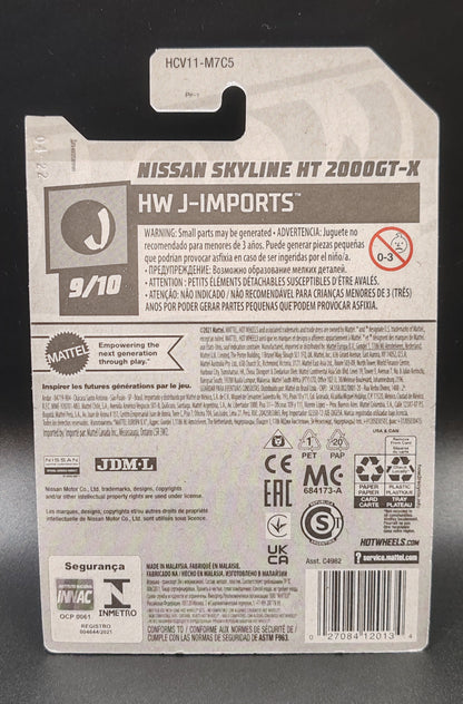 HOT WHEELS NISSAN SKYLINE HT 2000GT-X HW J-IMPORTS 9/10 187/250