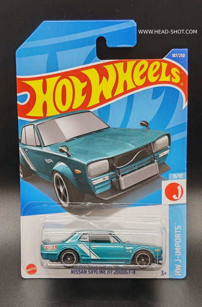 HOT WHEELS NISSAN SKYLINE HT 2000GT-X HW J-IMPORTS 9/10 187/250