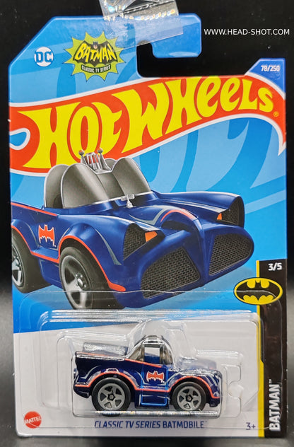 HOT WHEELS CLASSIC TV SERIES BATMOBILE BATMAN 3/5 78/250