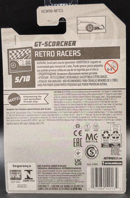 HOT WHEELS GT-SCORCHER RETRO RACERS 5/10 59/250