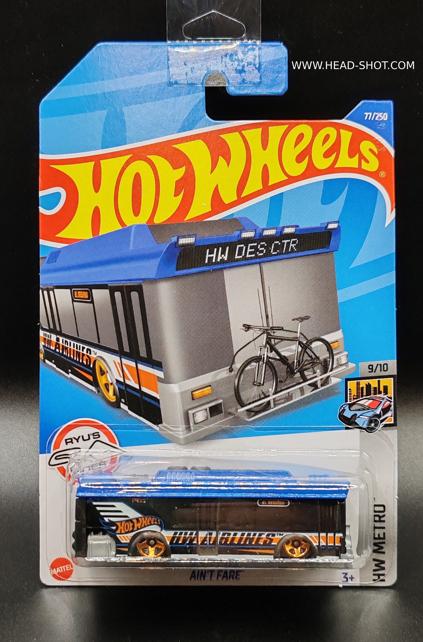 HOT WHEELS AIN'T FARE HW METRO 9/10 77/250
