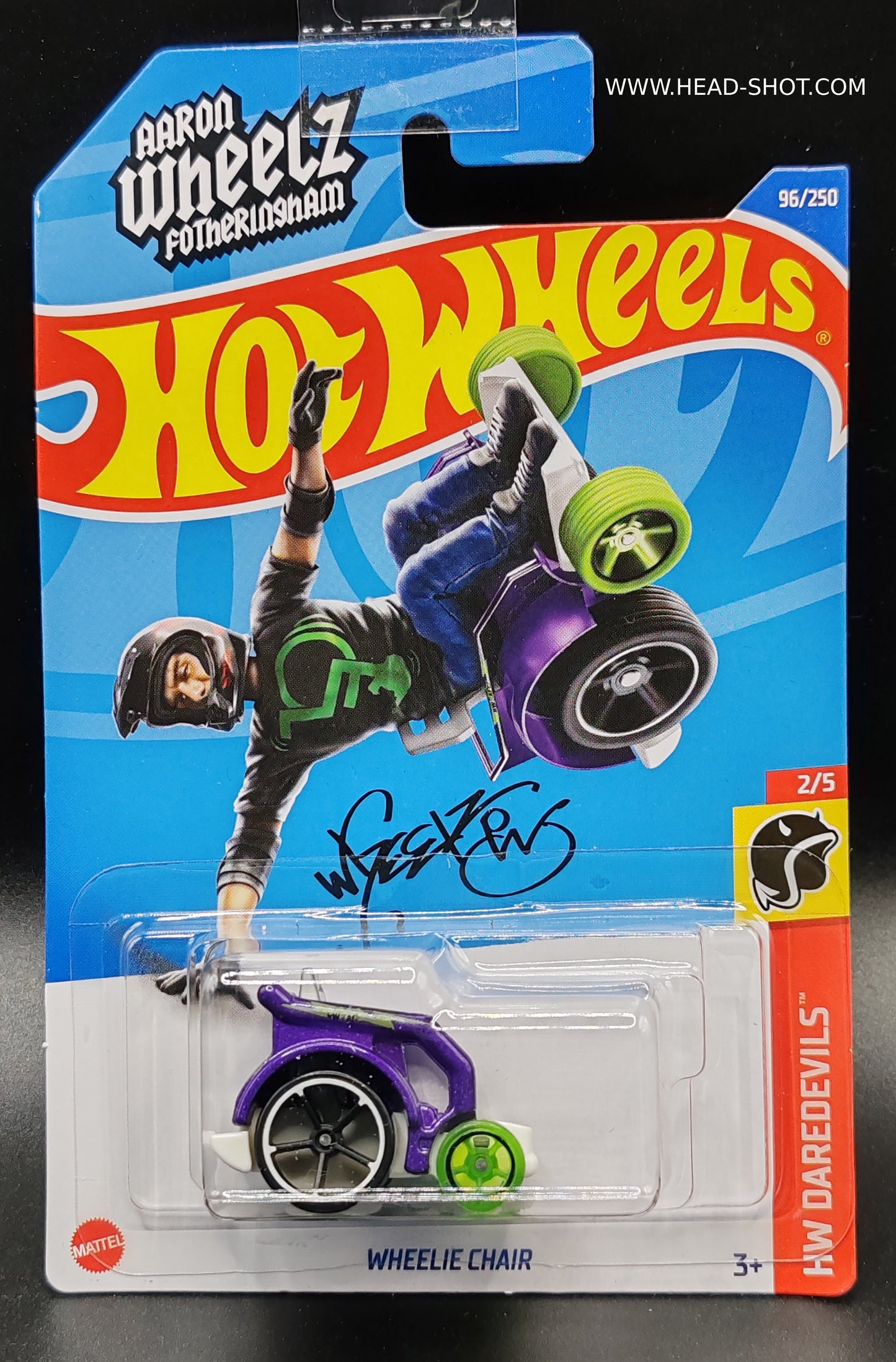 HOT WHEELS WHEELIE CHAIR HW DAREDEVILS 2/5 96/250